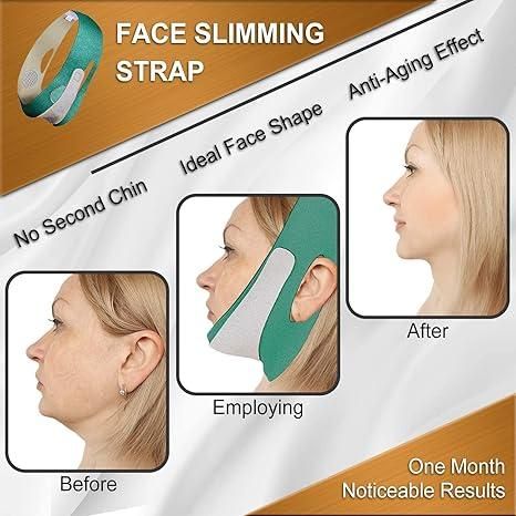 MAH FITGEAR Face Slimming V-Line Mask | Lifting & Firming Double Chin Reducer for Women & Men