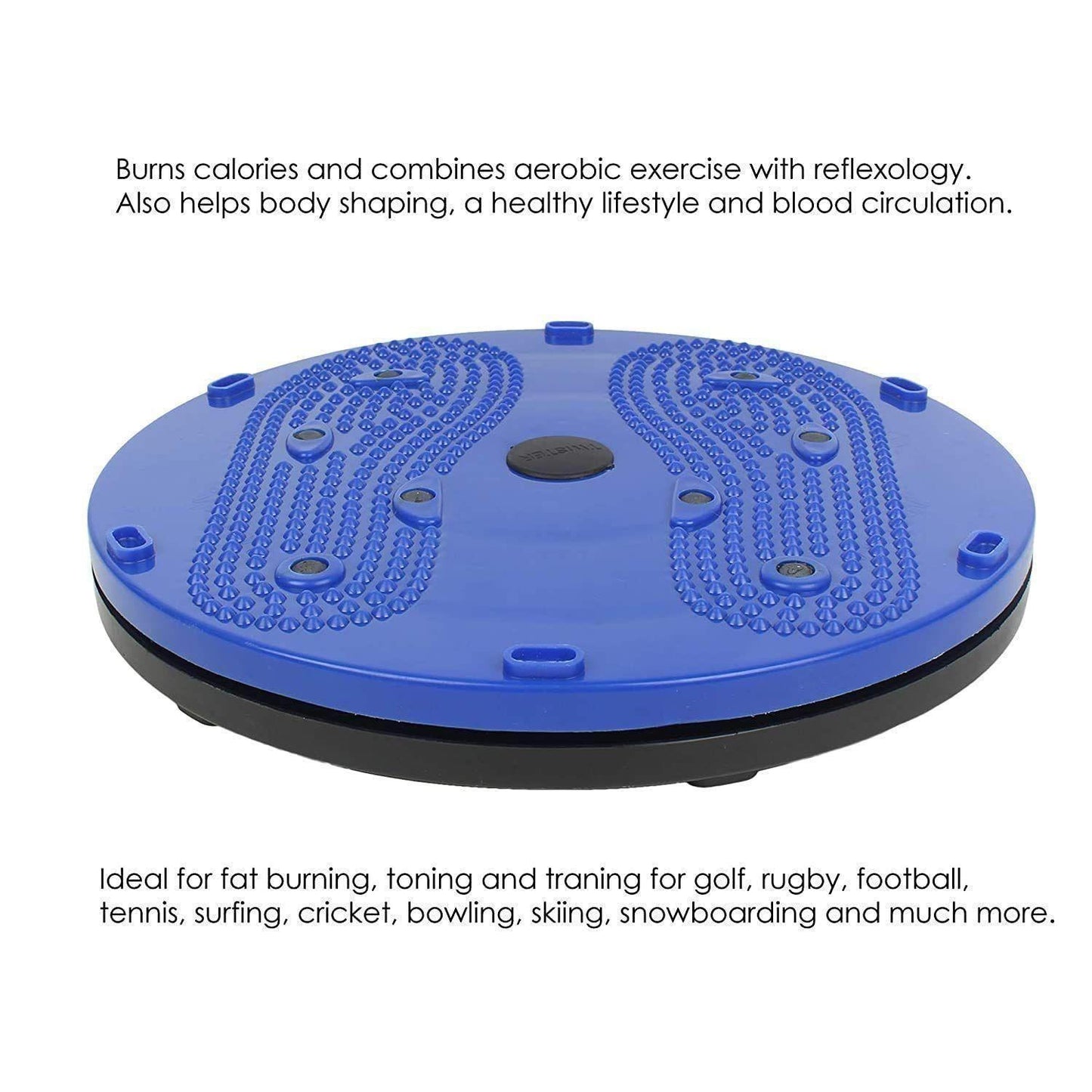 MAH FITGEAR Tummy Twister Abdominal ABS Exerciser | Core Strength & Waist Training Fitness Tool for Men & Women