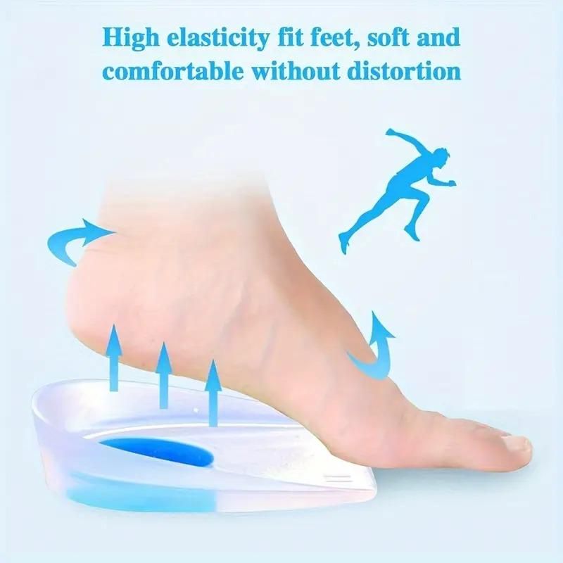 MAH FITGEAR 2 Pair Ankle & 1 Pair Heel Protector | Soft Gel Foot Care for Comfort, Pain Relief & Injury Prevention
