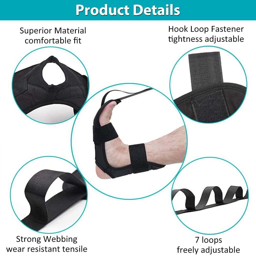 MAH FITGEAR FlexStrap Yoga Belt for Women & Men