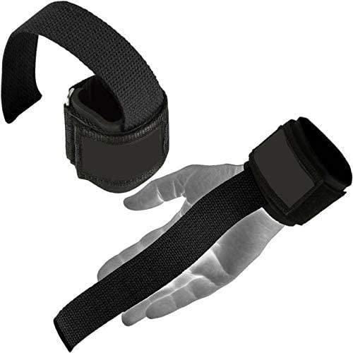 MAH FITGEAR Weight Lifting Straps | Heavy Duty Gym Wrist Support for Deadlifts, Pull-ups & Strength Training
