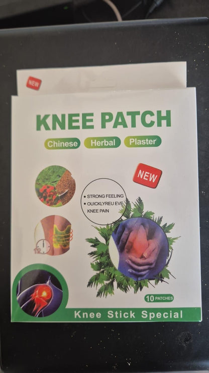 MAH FITGEAR Knee Patches (Pack of 10 / 20 / 30) | Pain Relief & Joint Support Patches for Men & Women