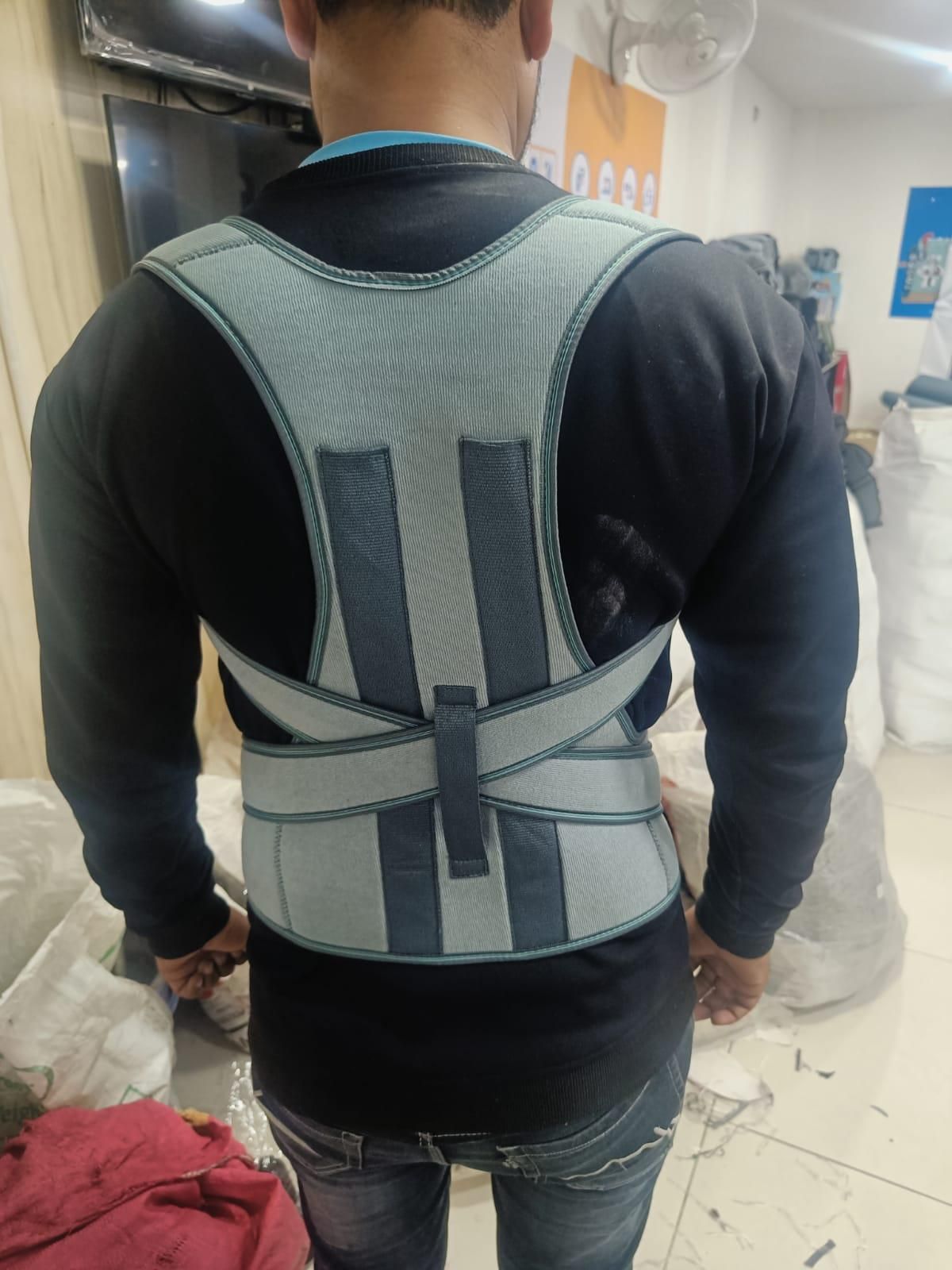MAH FITGEAR Posture Corrector | Adjustable Back & Shoulder Support Brace for Men & Women – Pain Relief & Posture Improvement
