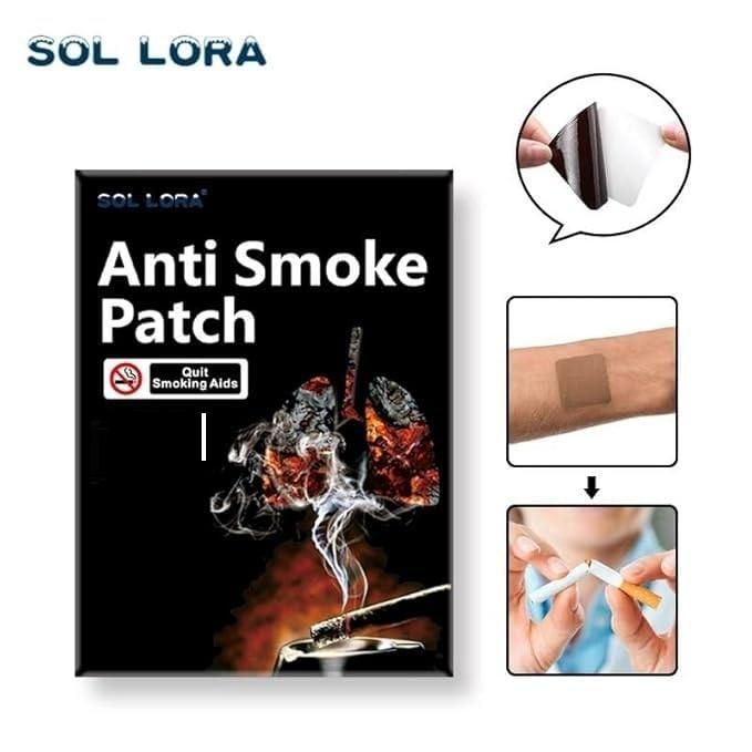 MAH FITGEAR Anti-Smoke Patches (Pack of 10) | Herbal Support for Quitting Smoking & Nicotine Control