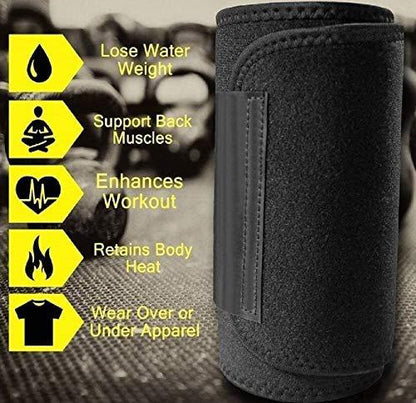 MAH FITGEAR Waist Protector with Waist Trimmer Magnetic Tummy Gym Slim Belt | Adjustable Fitness & Slimming Belt for Men & Women