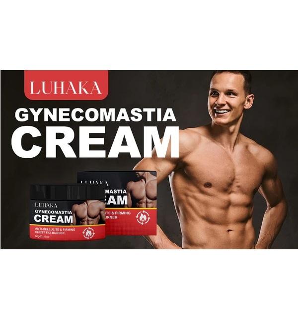 MAH FITGEAR Luhaka Gynecomastia Cream – Chest Fat Burner | Natural Formula for Men’s Chest Sculpting & Fat Reduction