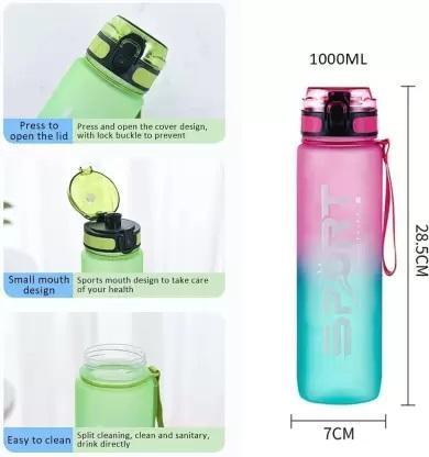 MAH FITGEAR Sport Print Gym Water Bottle | Stylish Outdoor & Fitness Hydration Bottle – BPA Free & Durable