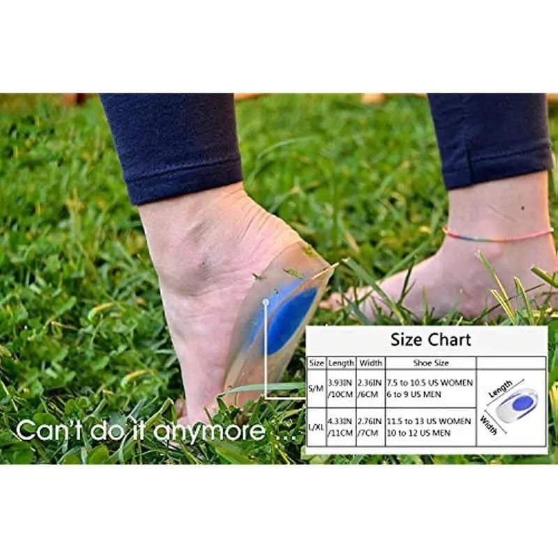 MAH FITGEAR 2 Pair Ankle & 1 Pair Heel Protector | Soft Gel Foot Care for Comfort, Pain Relief & Injury Prevention