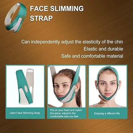MAH FITGEAR Face Slimming V-Line Mask | Lifting & Firming Double Chin Reducer for Women & Men