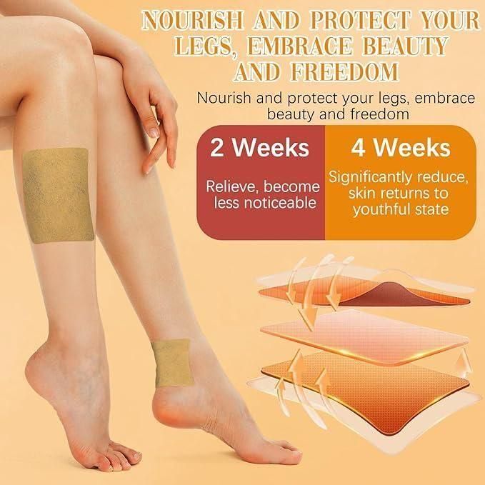 Mah FitGear Turmeric Varicose Vein Patch (Pack of 10) – Natural Relief & Leg Comfort Support