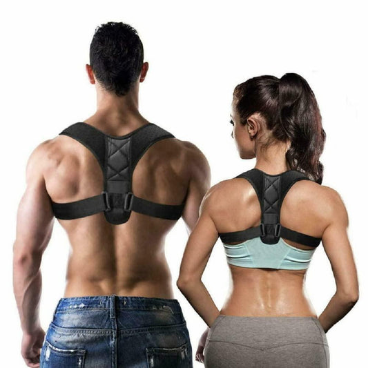 MAH FITGEAR Shoulder Support Belt Unisex | Adjustable Back & Shoulder Brace for Pain Relief, Posture Correction & Injury Prevention