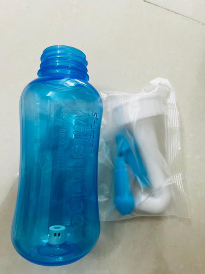 Mah FitGear Neti Pot for Sinus Cleaning – BPA-Free Nose Wash Cleaner for Adults & Kids