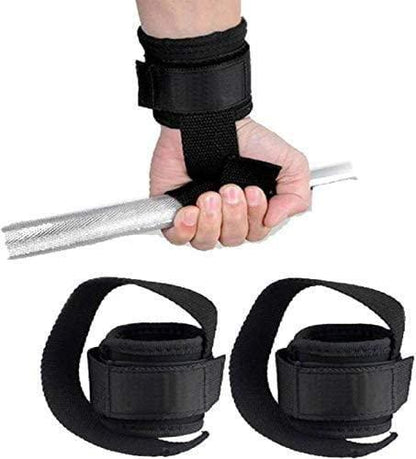 MAH FITGEAR Weight Lifting Straps | Heavy Duty Gym Wrist Support for Deadlifts, Pull-ups & Strength Training