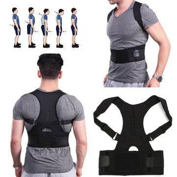 MAH FITGEAR Posture Corrector Shoulder Belt | Adjustable Back & Shoulder Support for Men & Women