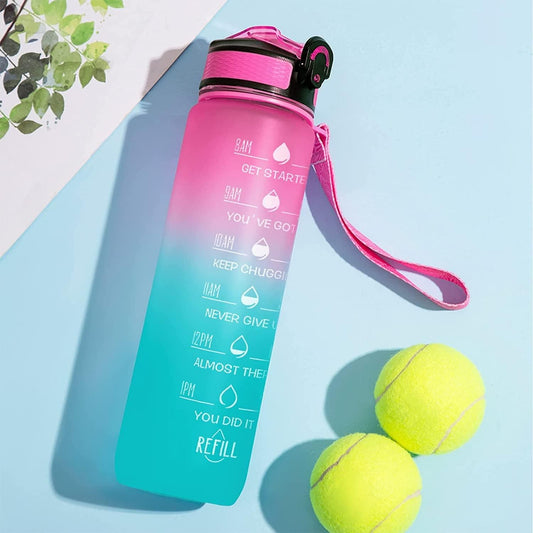 MAH FITGEAR Sport Print Gym Water Bottle | Stylish Outdoor & Fitness Hydration Bottle – BPA Free & Durable